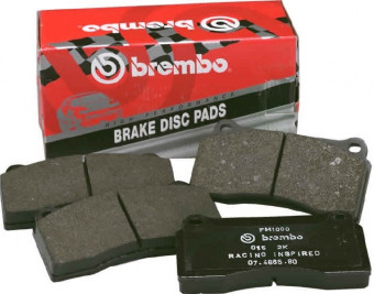 Комплект усиленных тормозных колодок BREMBO SPORT Brake Pads kit GT 107.C741.10 - Фото 0