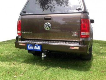 Задний защитный бампер KAYMAR с двумя штоками VW Amarok 10+ K3900 - Фото 0